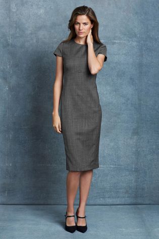 Grey Birdseye Premium Dress